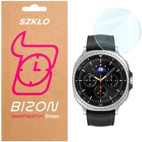 Bizon Glass Watch Clear Samsung Galaxy Watch 8 Classic 46 mm