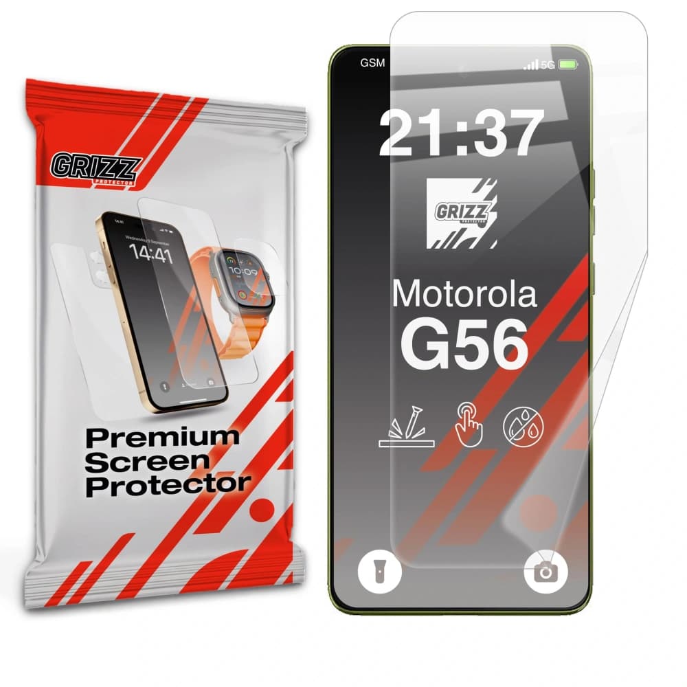 GrizzGlass Keramikfolie Motorola Moto G56 - 1