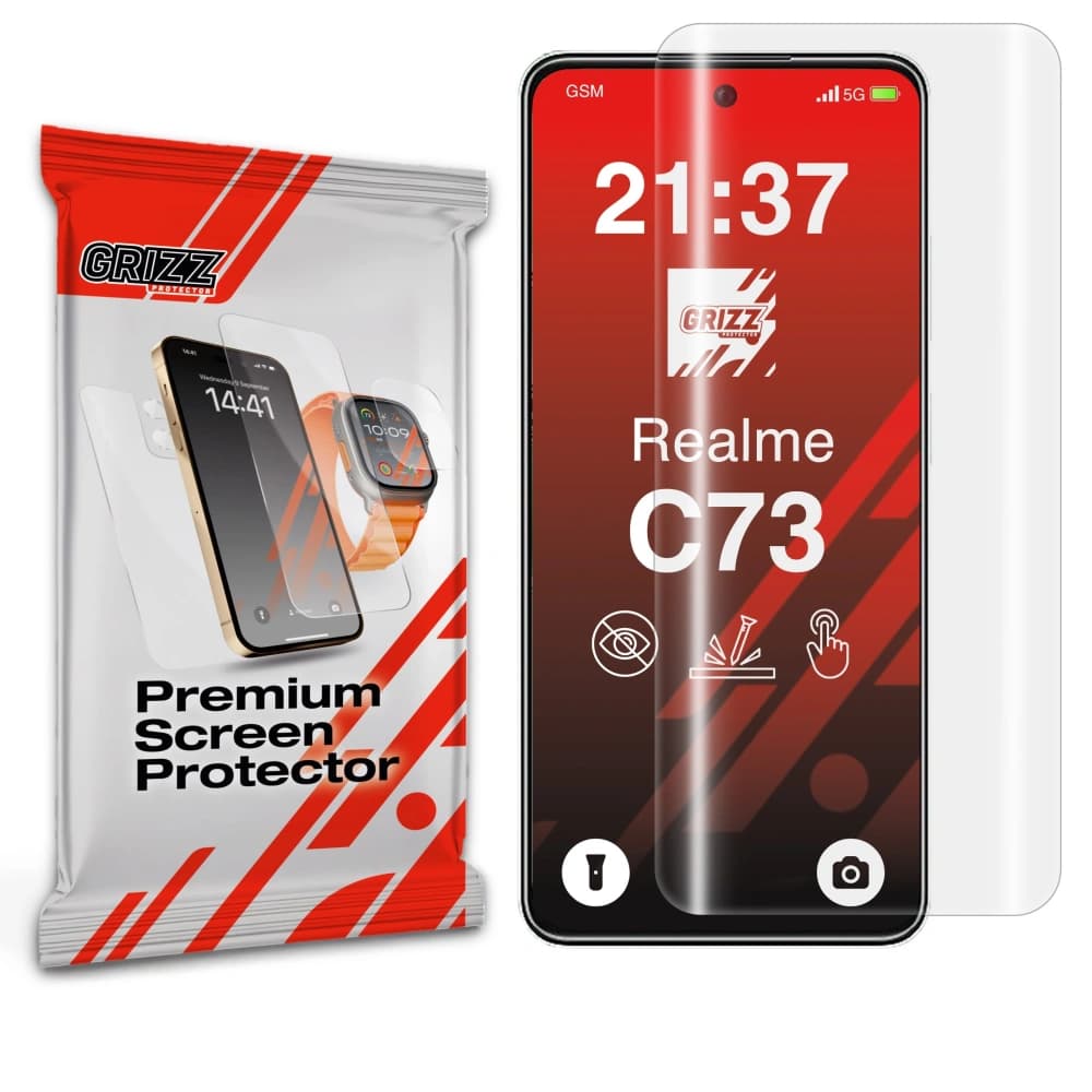GrizzGlass Hydrofilm Realme C73 5G - 1