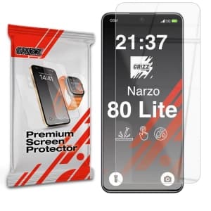 GrizzGlass HybridGlass Realme Narzo 80 Lite