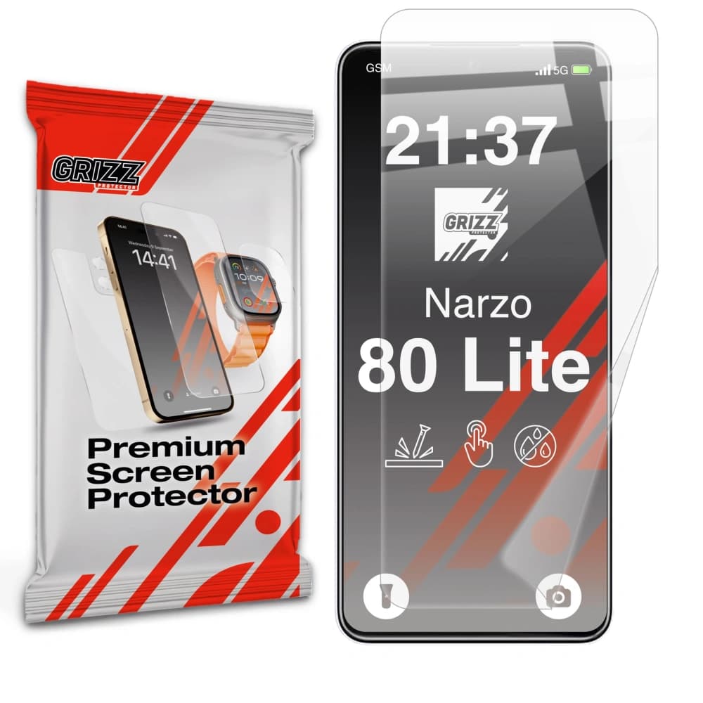 GrizzGlass CeramicFilm Realme Narzo 80 Lite - 1