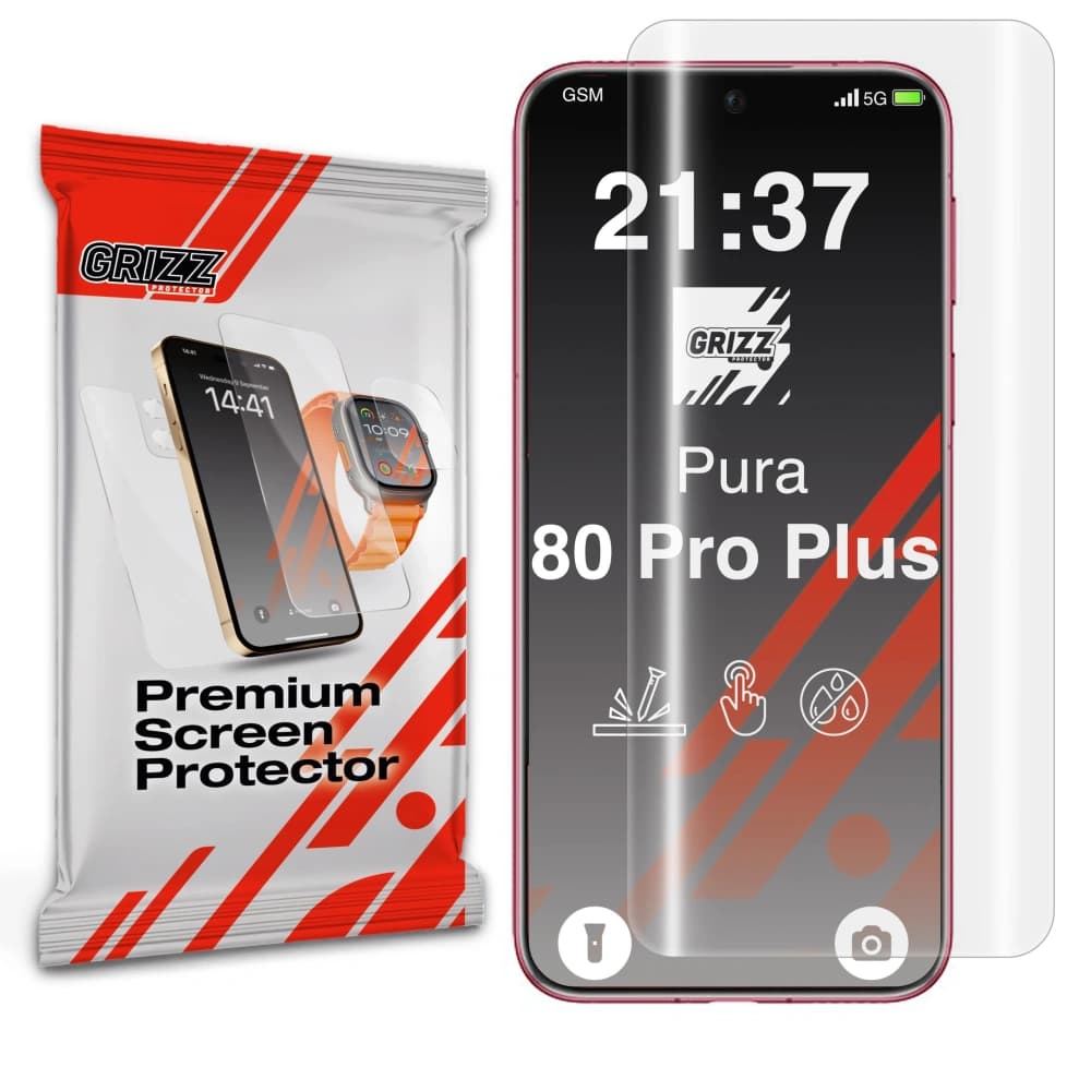 GrizzGlass Hydrofilm Huawei Pura 80 Pro Plus - 1