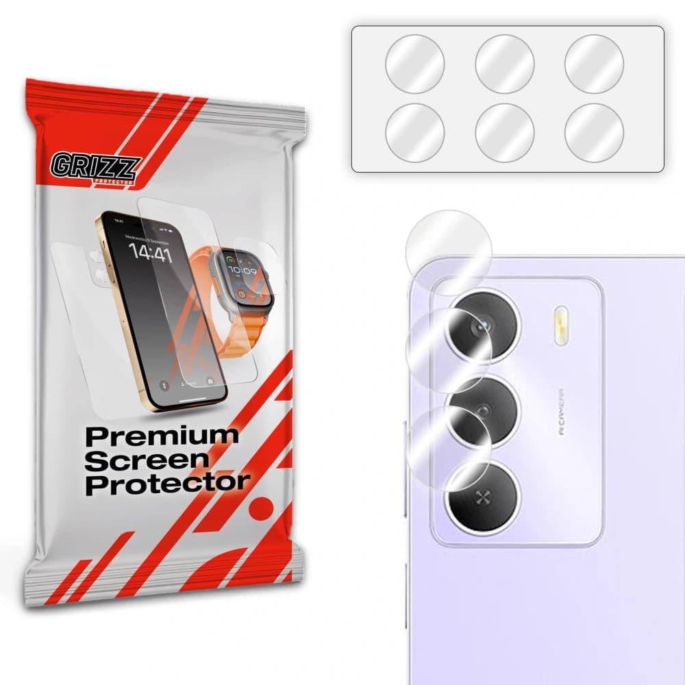 GrizzGlass HybridGlass Camera Realme Narzo 80 Lite - 1