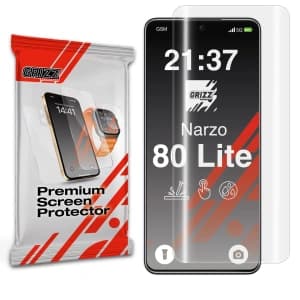 GrizzGlass Hydrofilm Realme Narzo 80 Lite
