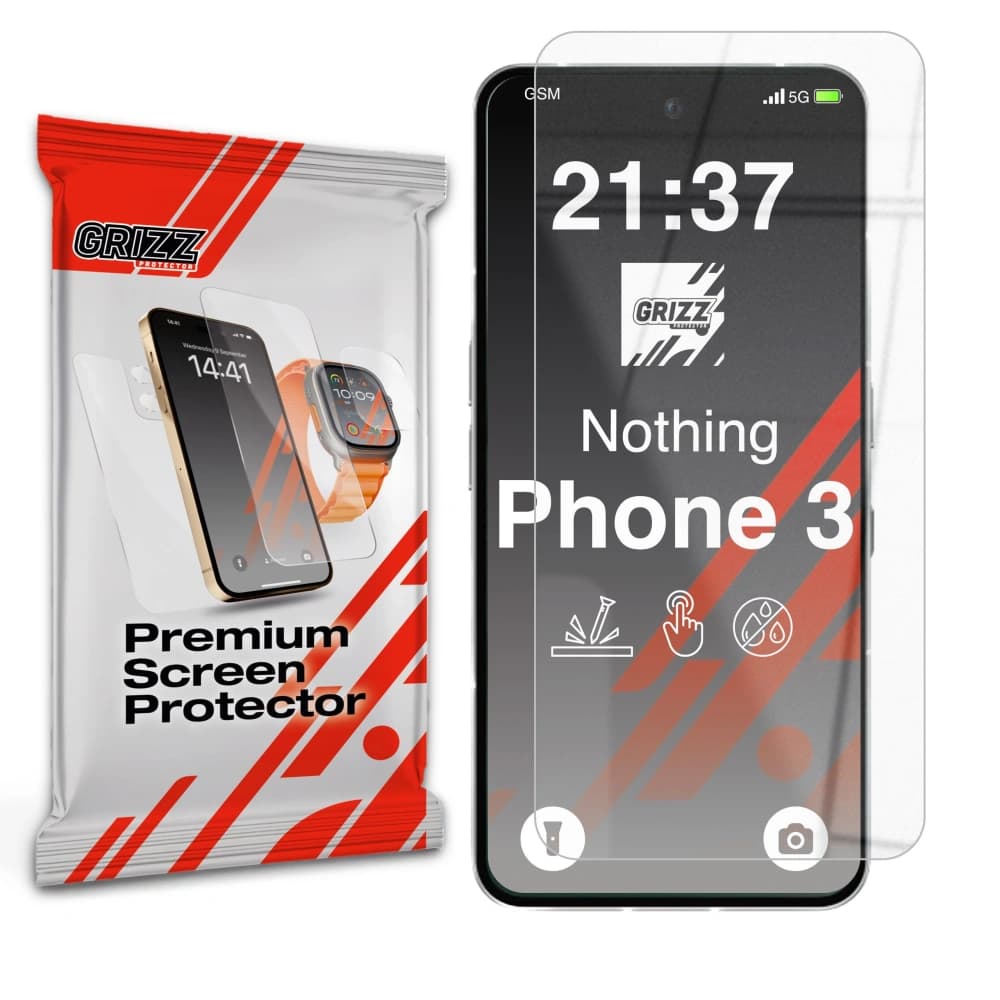 GrizzGlass HybridGlass Nothing Phone (3) - 1