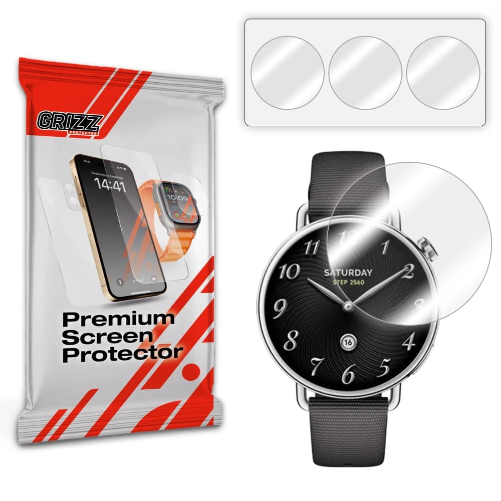 GrizzGlass Hydrofilm Xiaomi Watch S4 41mm - 1