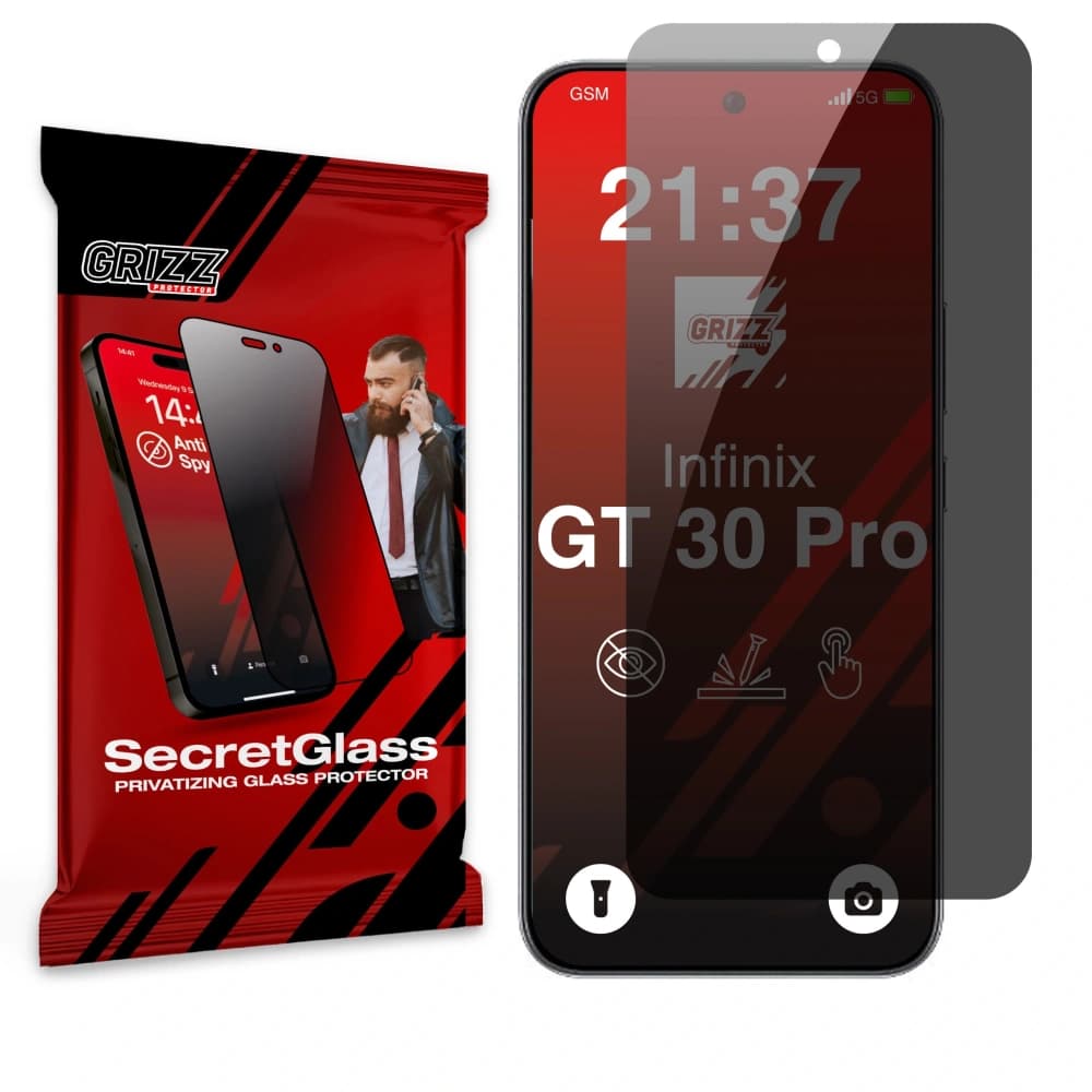 GrizzGlass Matte SecretGlass Infinix GT 30 Pro - 1
