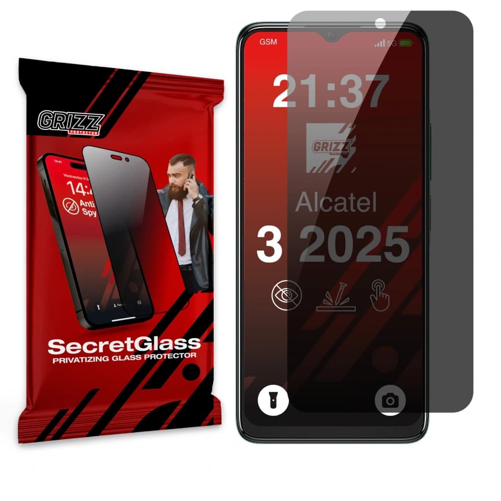 GrizzGlass Matte SecretGlass Alcatel 3 (2025) - 1