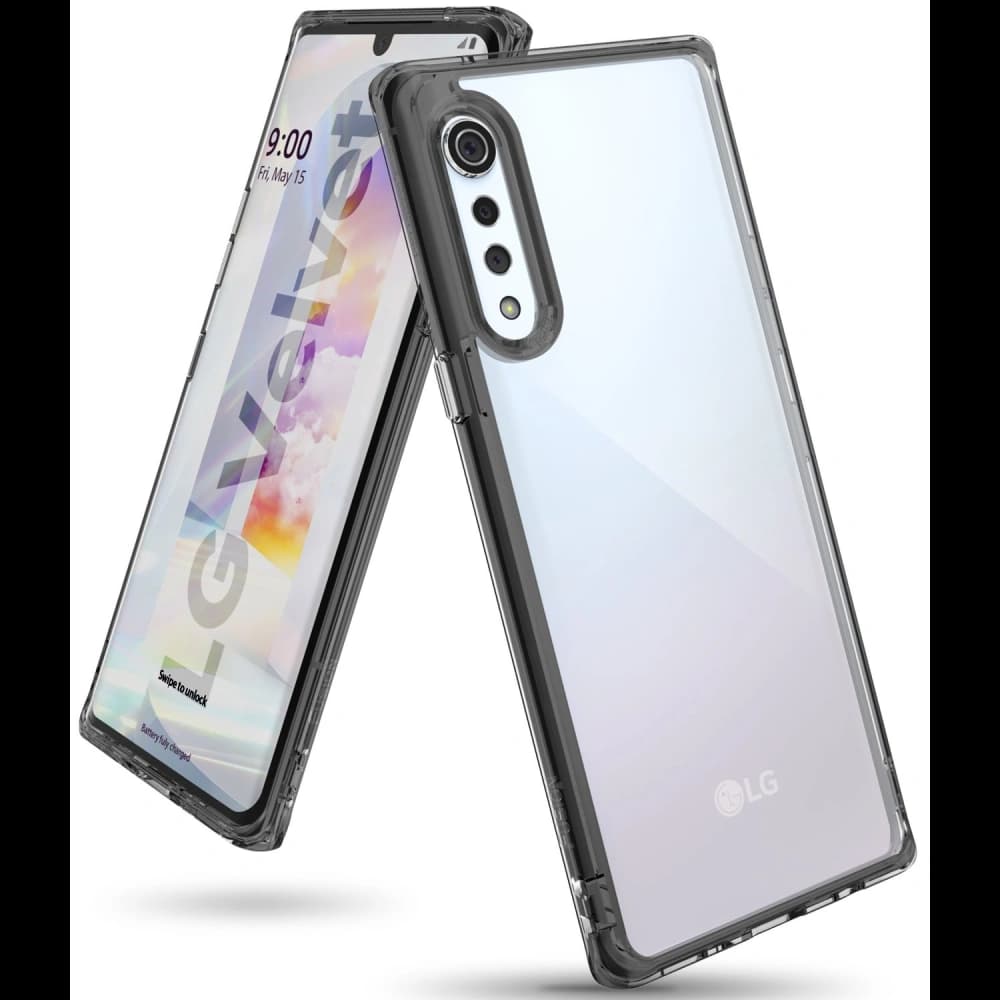 Ringke Tasche Fusion LG Velvet Smoke Schwarz - 1