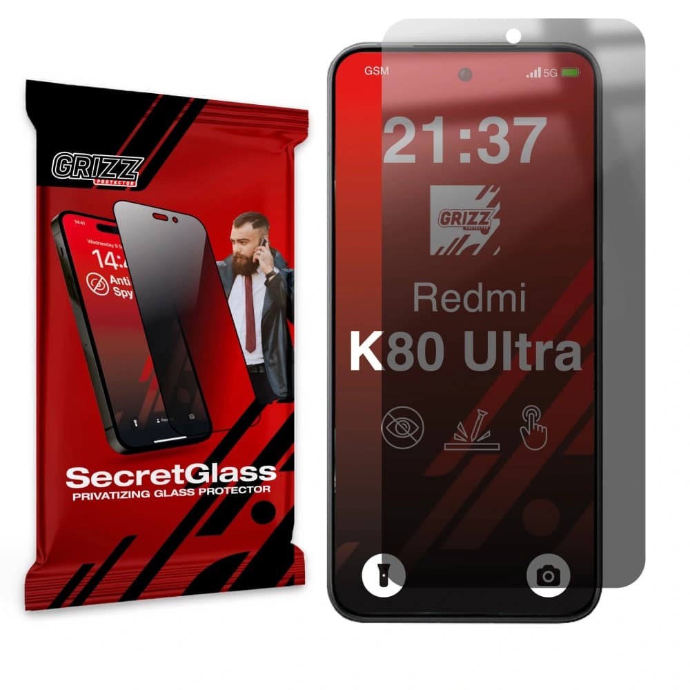 GrizzGlass Matte SecretGlass Xiaomi Redmi K80 Ultra - 1