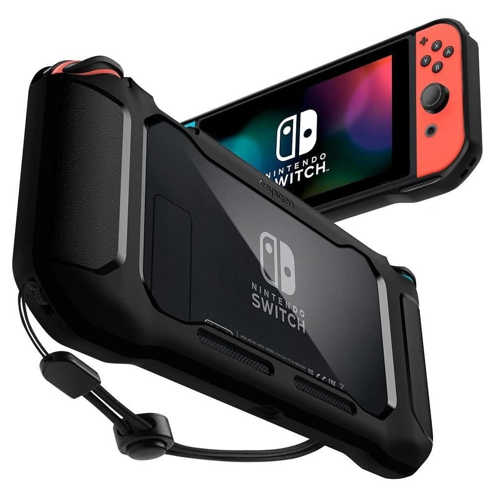 Spigen Tasche Rugged Armor Nintendo Switch Schwarz - 1