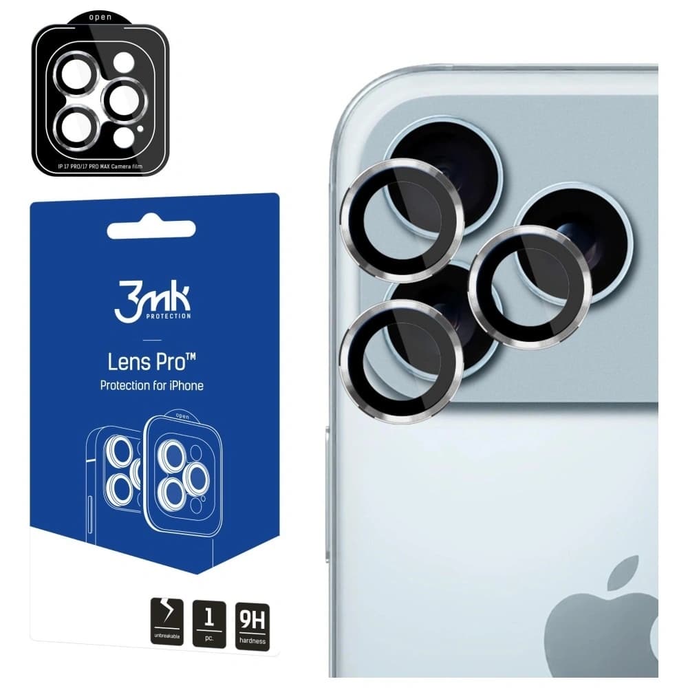 3MK Lens Protection Pro Apple iPhone 17 Pro / 17 Pro Max silver - 1