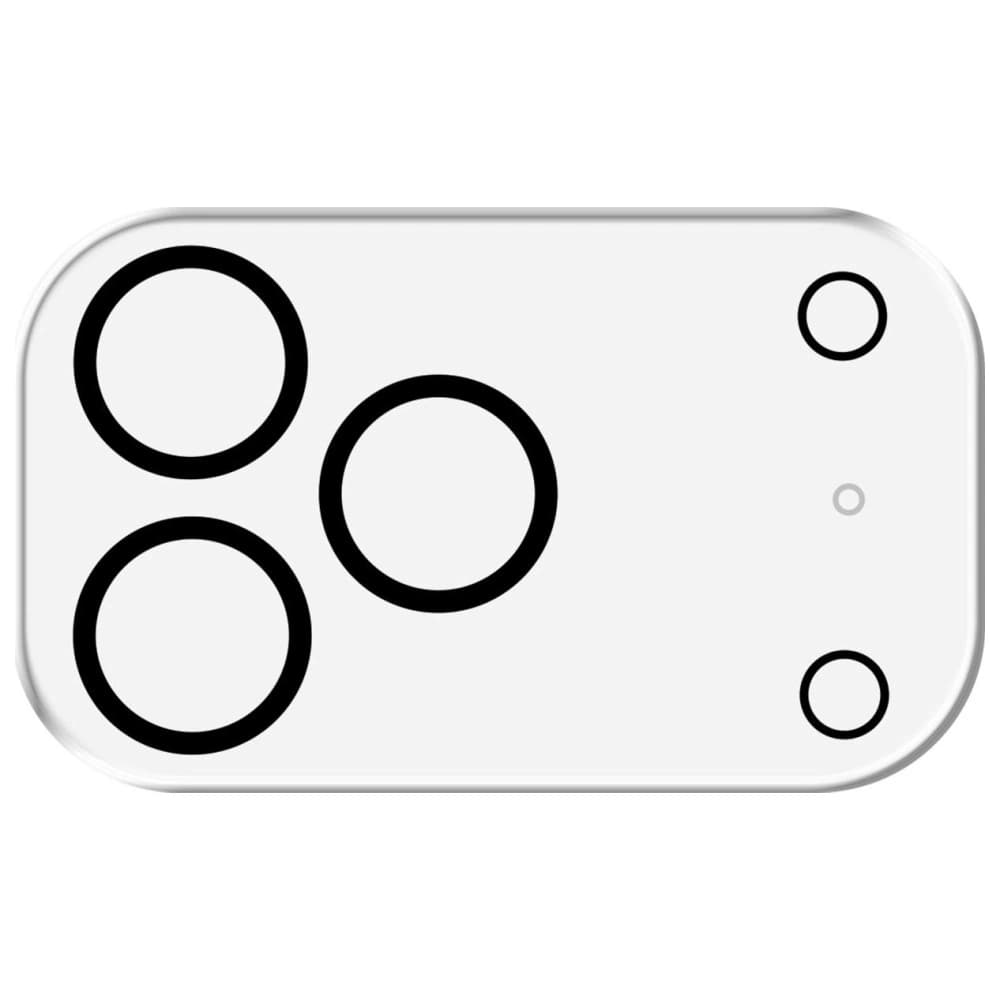 3MK Lens Pro Vollschutz Apple iPhone 17 Pro Max - 3
