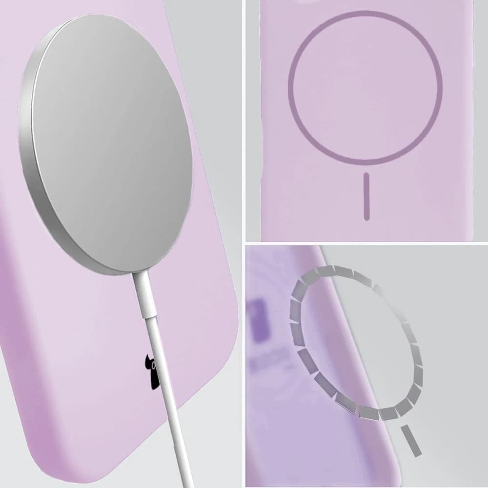 Bizon Soft Case Magnetic Apple iPhone 14 Pro Max light purple - 4