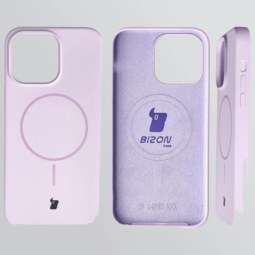 Bizon Soft Case Magnetic Apple iPhone 14 Pro Max light purple - 5