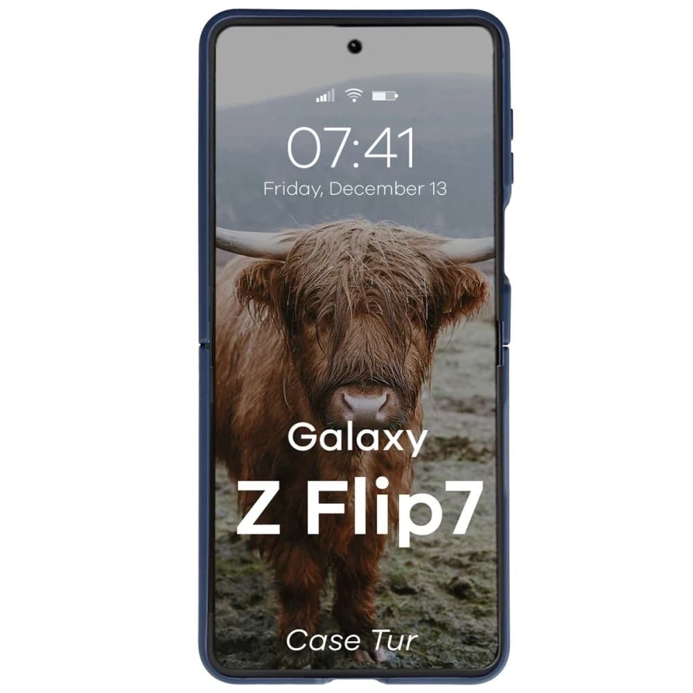 Bizon Case Tur Samsung Galaxy Z Flip7 dunkelblau - 5