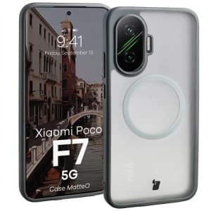 Bizon Case MatteO Magnetic Xiaomi POCO F7 smoky grey