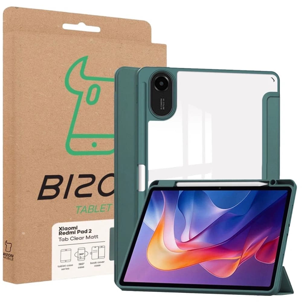 Bizon Case Tab Clear Matt Xiaomi Redmi Pad 2 dark green - 8