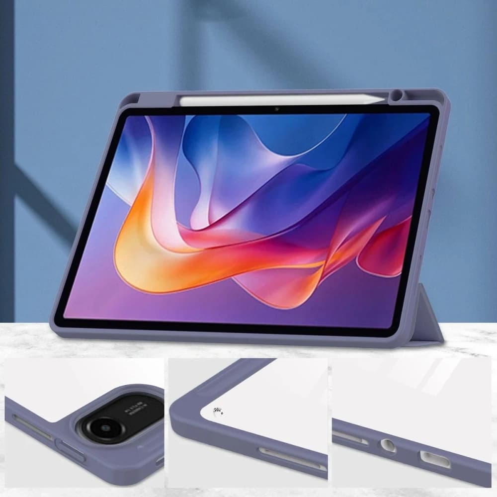 Bizon Case Tab Clear Matt Xiaomi Redmi Pad 2 Lavendel - 3