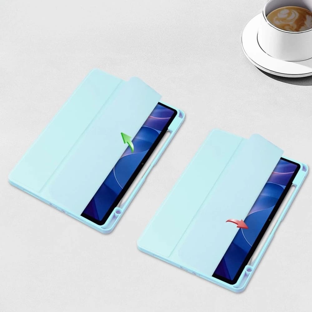 Bizon Case Tab Clear Matt Xiaomi Redmi Pad 2 blau - 5