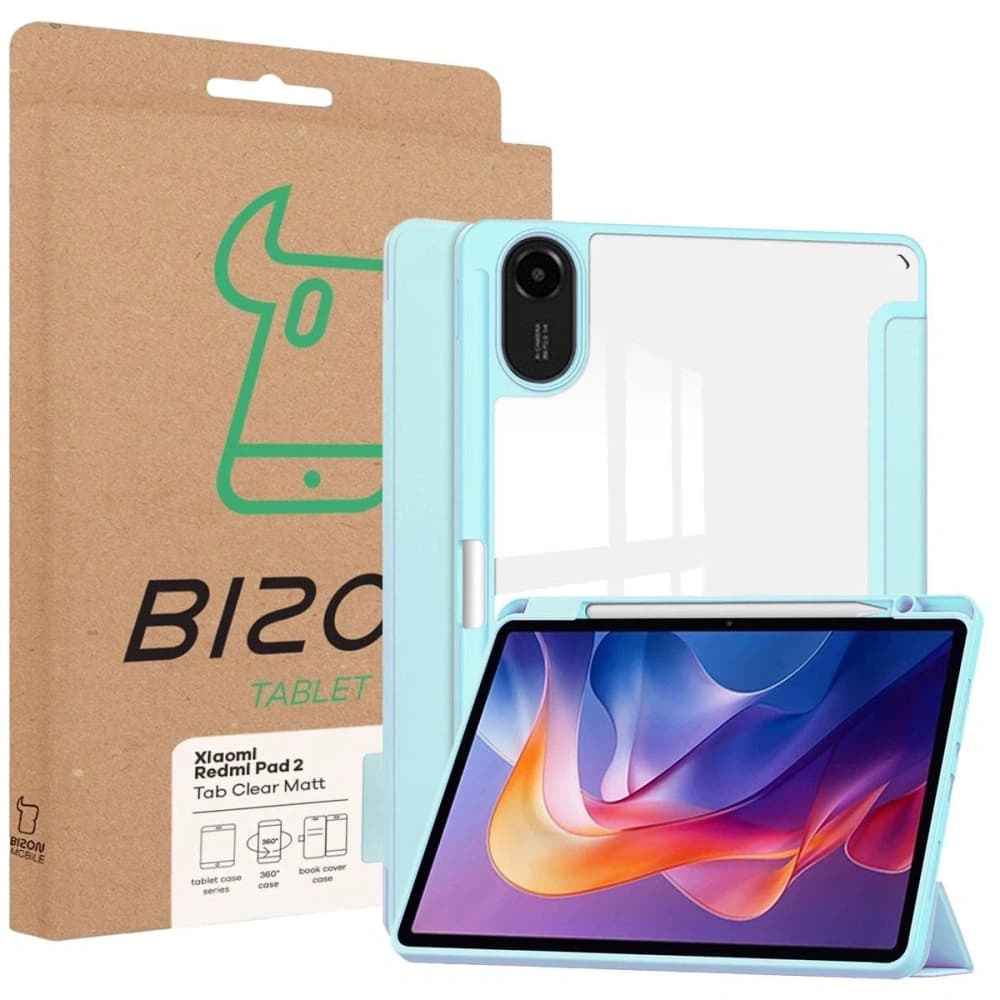 Bizon Case Tab Clear Matt Xiaomi Redmi Pad 2 blau - 8