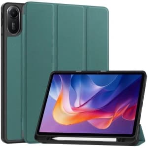 Bizon Case Tab Lizard Xiaomi Redmi Pad 2 dark green