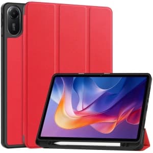 Bizon Case Tab Lizard Xiaomi Redmi Pad 2 red