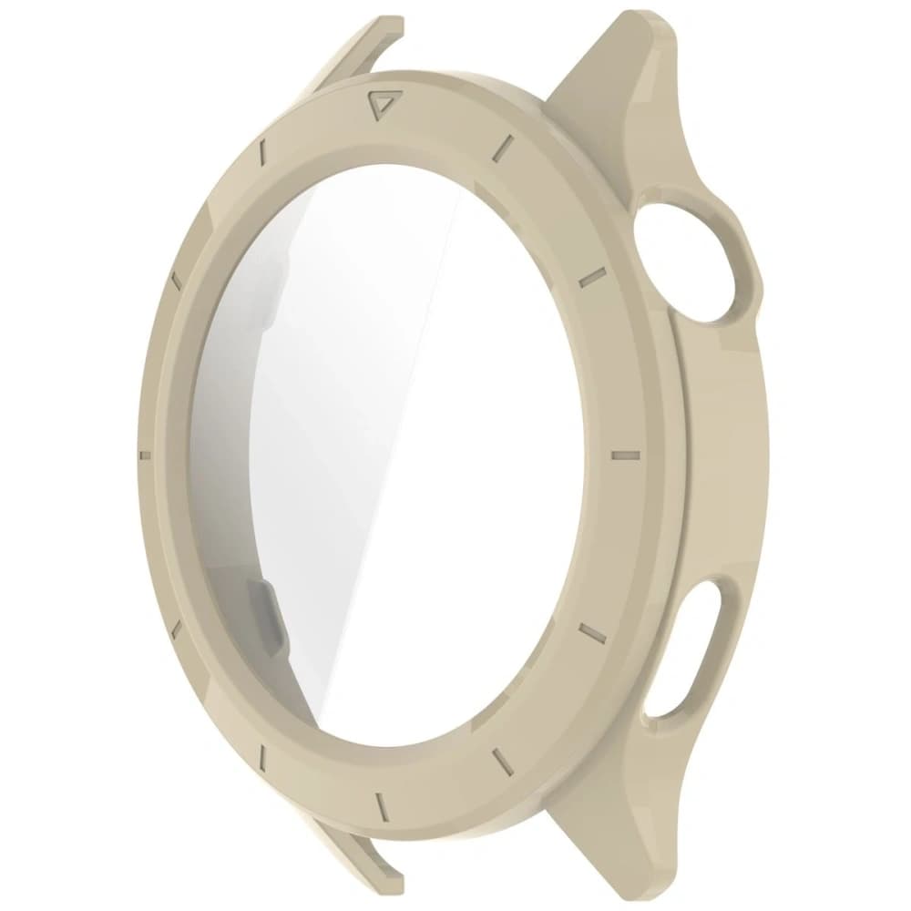 Bizon Case+Glass Watch Xiaomi Watch S4 beige - 3