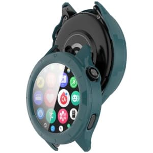 Bizon Case+Glass Watch Xiaomi Watch S4 green