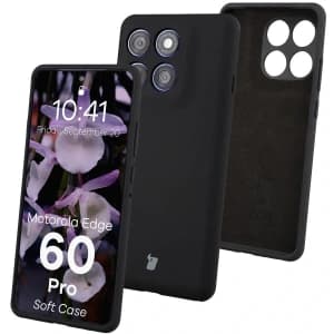 Bizon Soft Case Motorola Edge 60 Pro black
