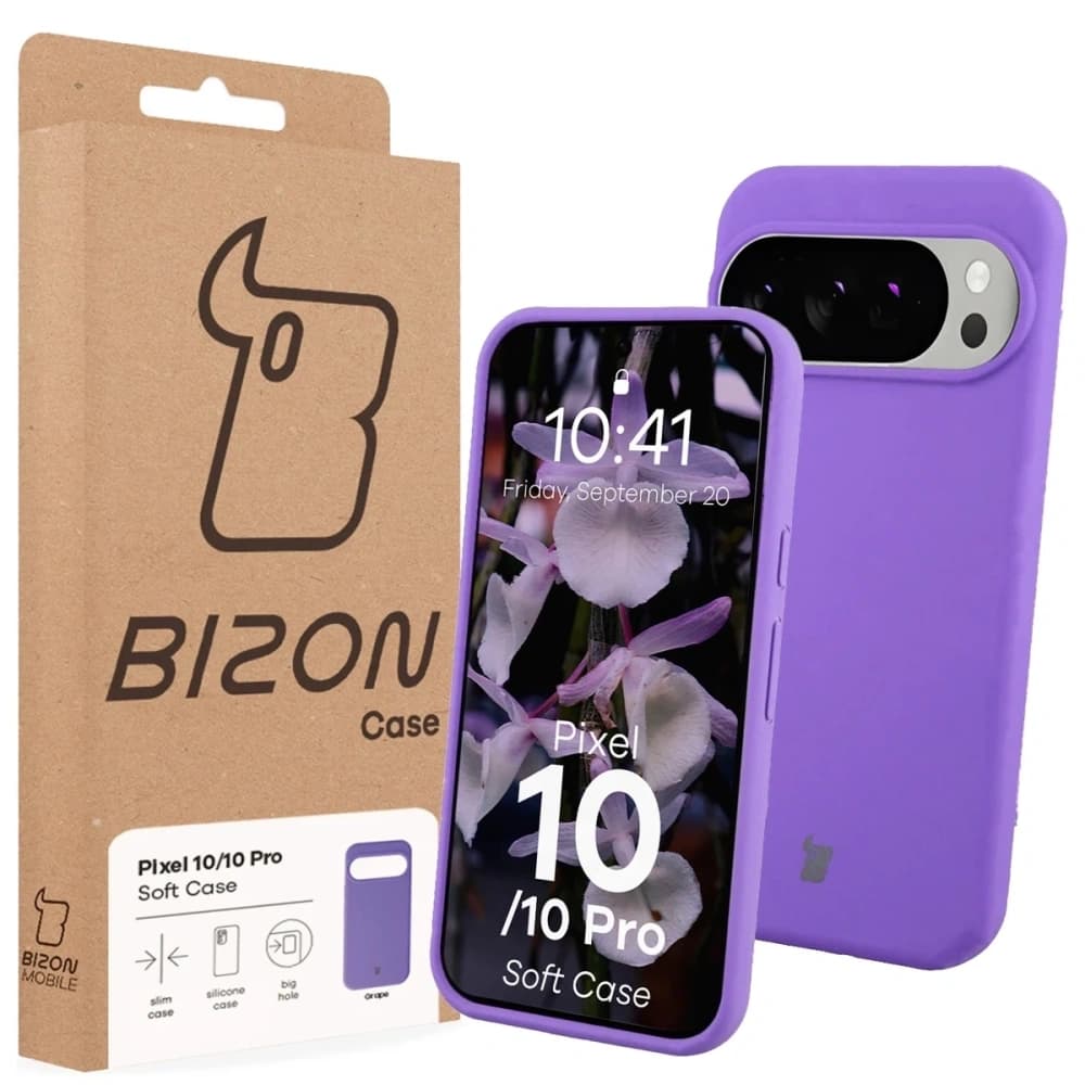 Bizon Soft Case Google Pixel 10 / 10 Pro lila - 7