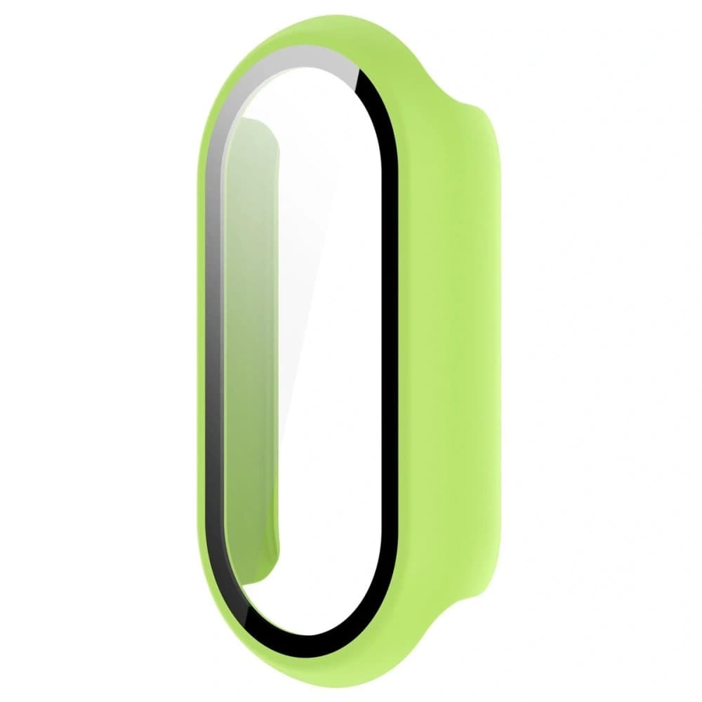 Bizon Case+Glass Watch Xiaomi Smart Band 10 light green - 2