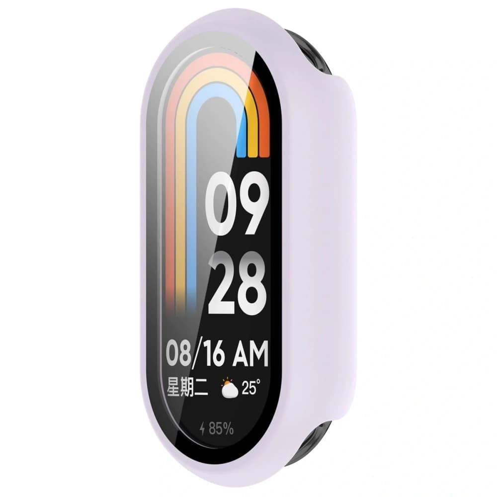 Bizon Case+Glass Watch Xiaomi Smart Band 10 light purple - 5
