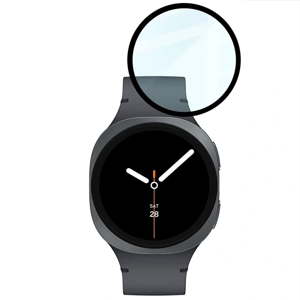 Bizon Glass Watch Edge Hybrid Samsung Galaxy Watch 8 44mm black - 5