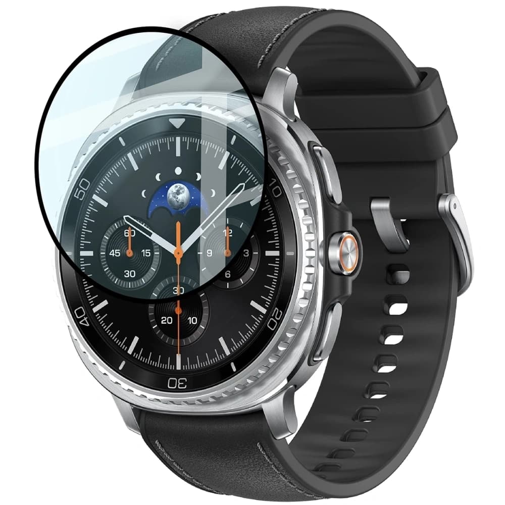 Bizon Glass Watch Edge Hybrid Samsung Galaxy Watch 8 Classic 46mm black - 3