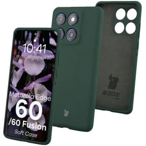 Bizon Soft Case Motorola Edge 60 Fusion / 60 dark green
