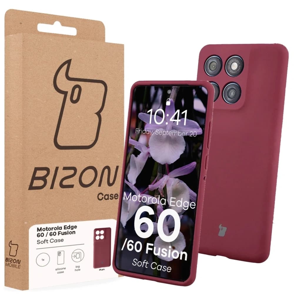 Bizon Soft Case Motorola Edge 60 Fusion / 60 dark purple - 7
