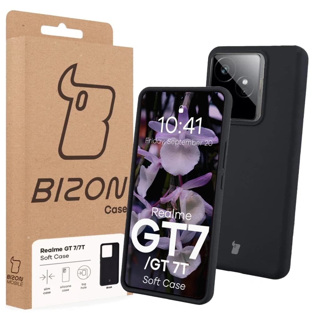 Bizon Softcase Realme GT 7 / 7T schwarz - 7