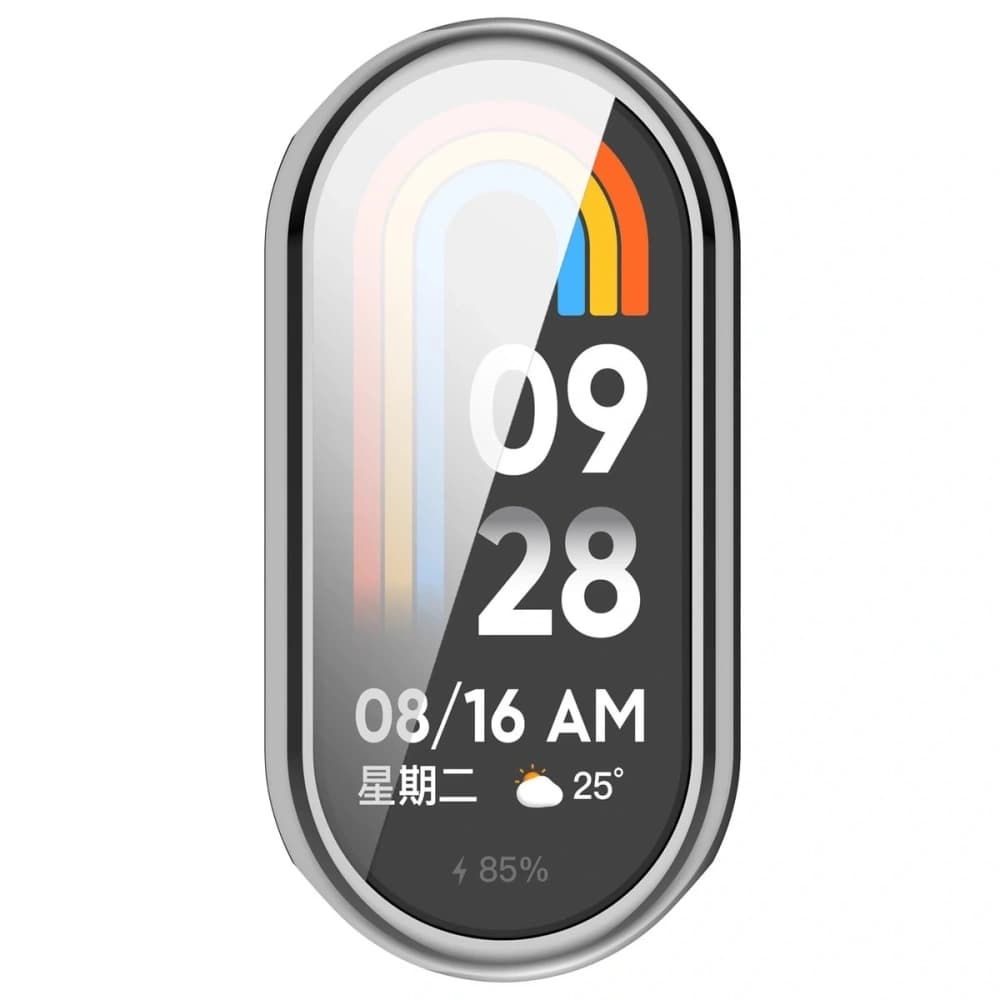 Bizon Case Watch Felipe Xiaomi Smart Band 10 silver - 5