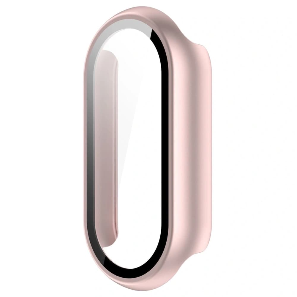 Bizon Case+Glass Watch Xiaomi Smart Band 10 light pink - 3