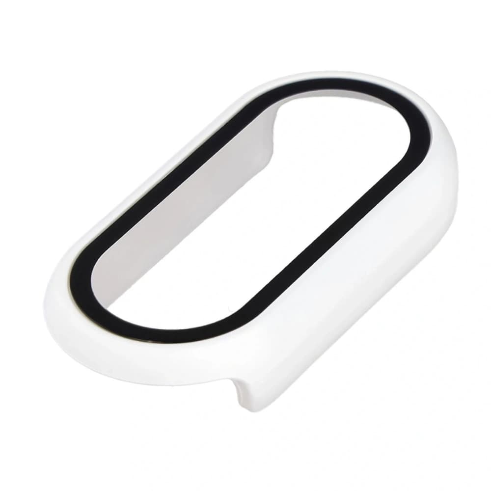 Bizon Case+Glass Watch Xiaomi Smart Band 10 white - 7