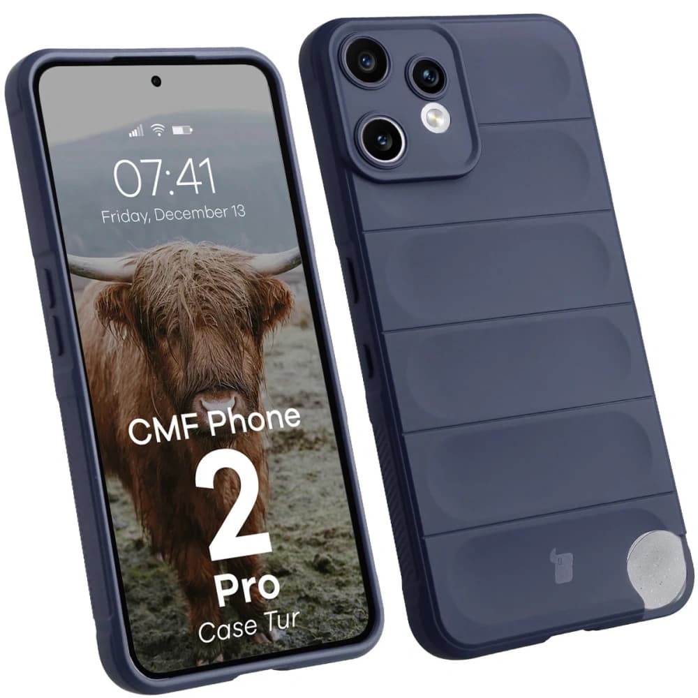 Bizon Case Tur Nothing CMF Phone 2 Pro navy blue - 1