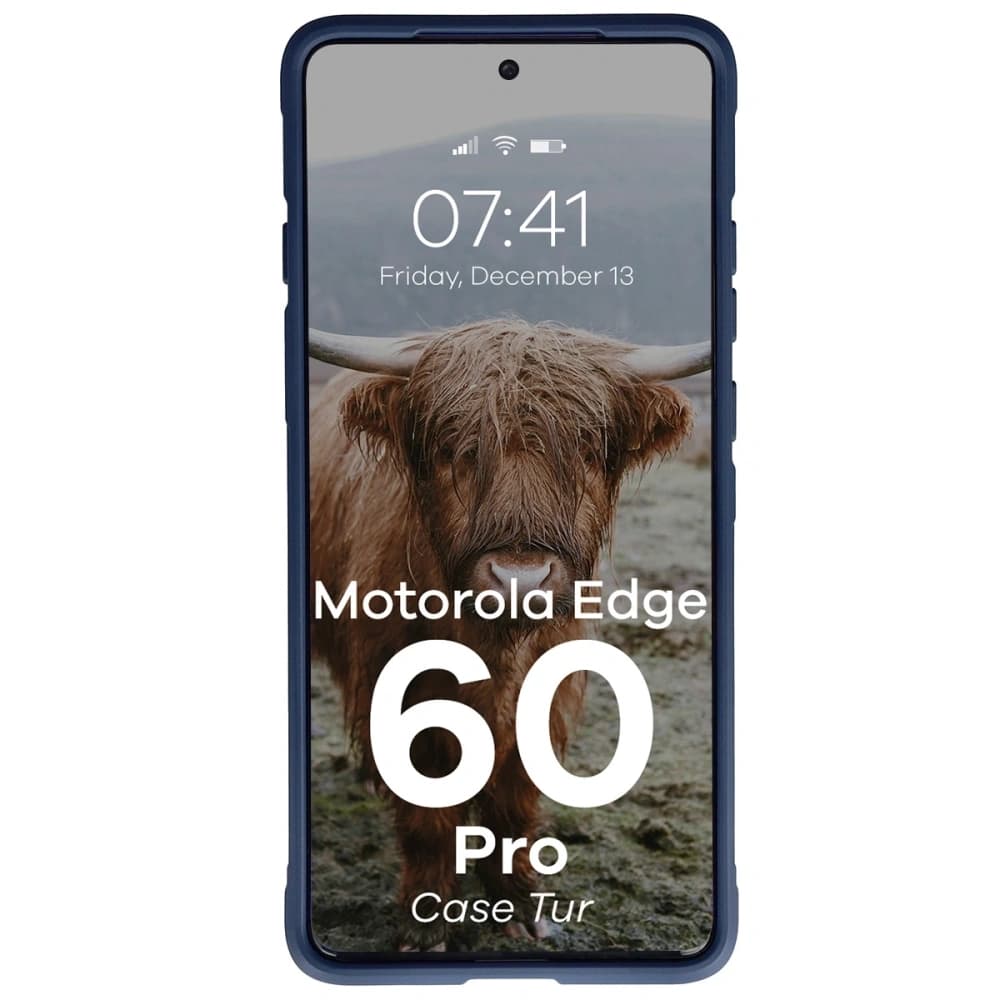 Bizon Case Tur Motorola Edge 60 Pro navy blue - 5