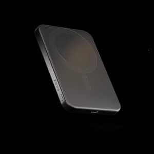 ZENS Slim Qi2 Aluminium Powerbank 5000 mAh MagSafe / Qi2 (schwarz)