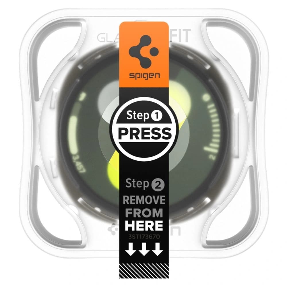 SzkŁo Hartowane Spigen Glas.tr ”ez-fit” 2-pack Galaxy Watch 8 40mm Clear - 3