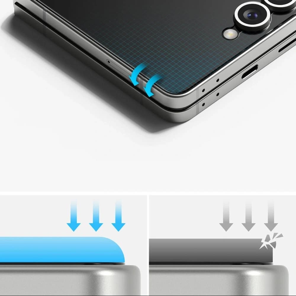 Ringke 3in1 Protector Pro Samsung Galaxy Z Flip 7 Clear - 8