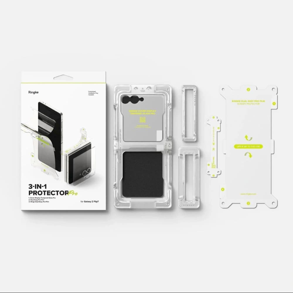 Ringke 3in1 Protector Pro Samsung Galaxy Z Flip 7 Clear - 9