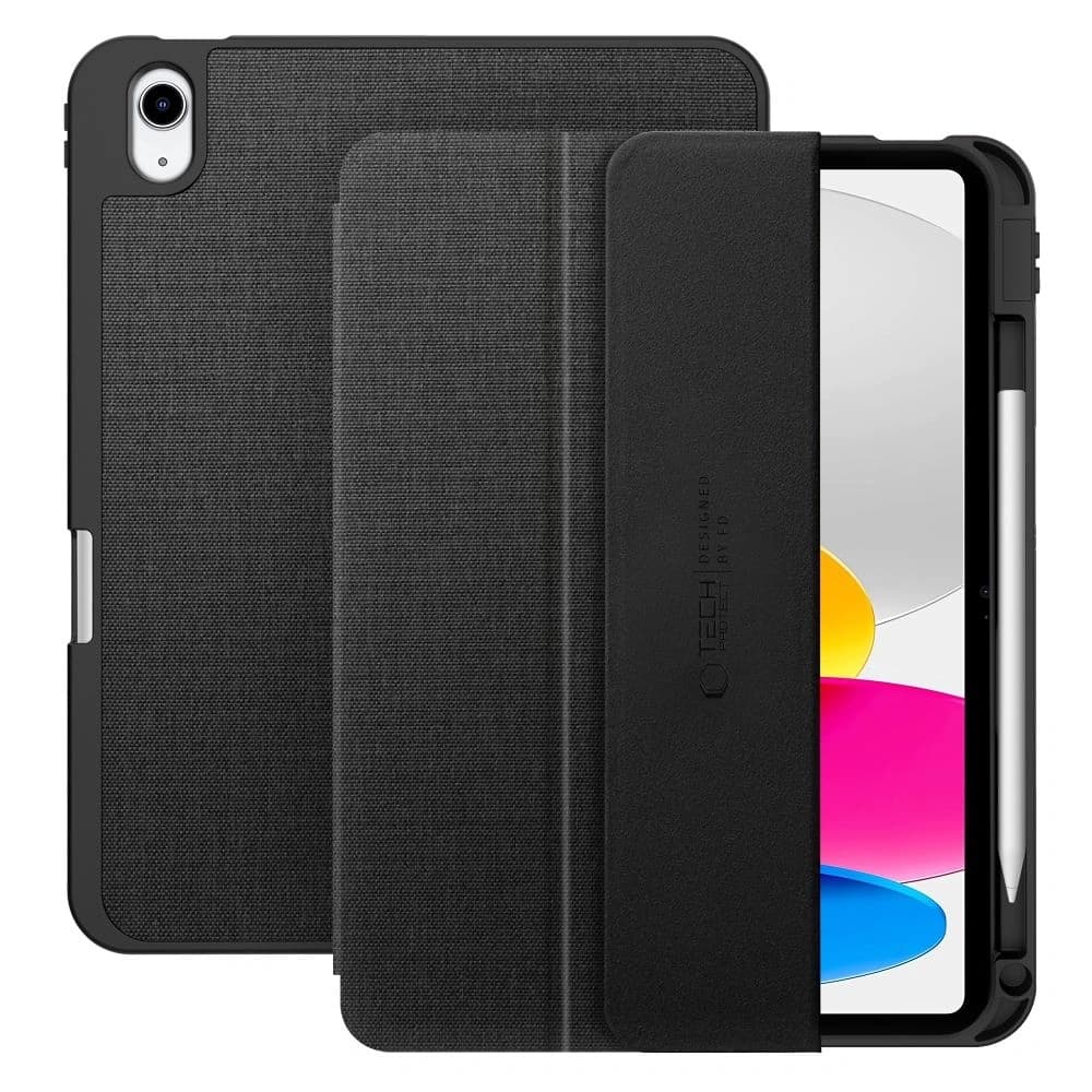 Tech-Protect SmartCase Pen Canvas Apple iPad 10.9" 2022 / 11" 2025 Obsidian Black - 1
