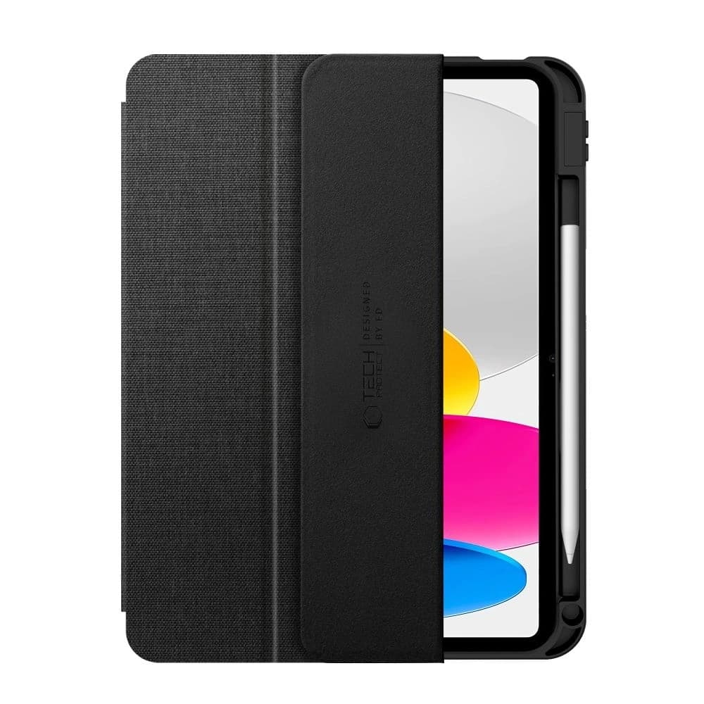Tech-Protect SmartCase Pen Canvas Apple iPad 10.9" 2022 / 11" 2025 Obsidian Black - 3