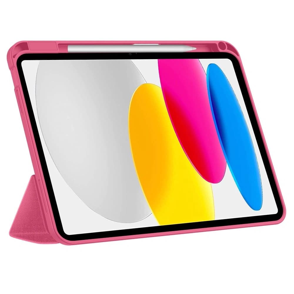 Tech-Protect SmartCase Pen Canvas Apple iPad 10.9" 2022 / 11" 2025 Magenta Bloom - 5